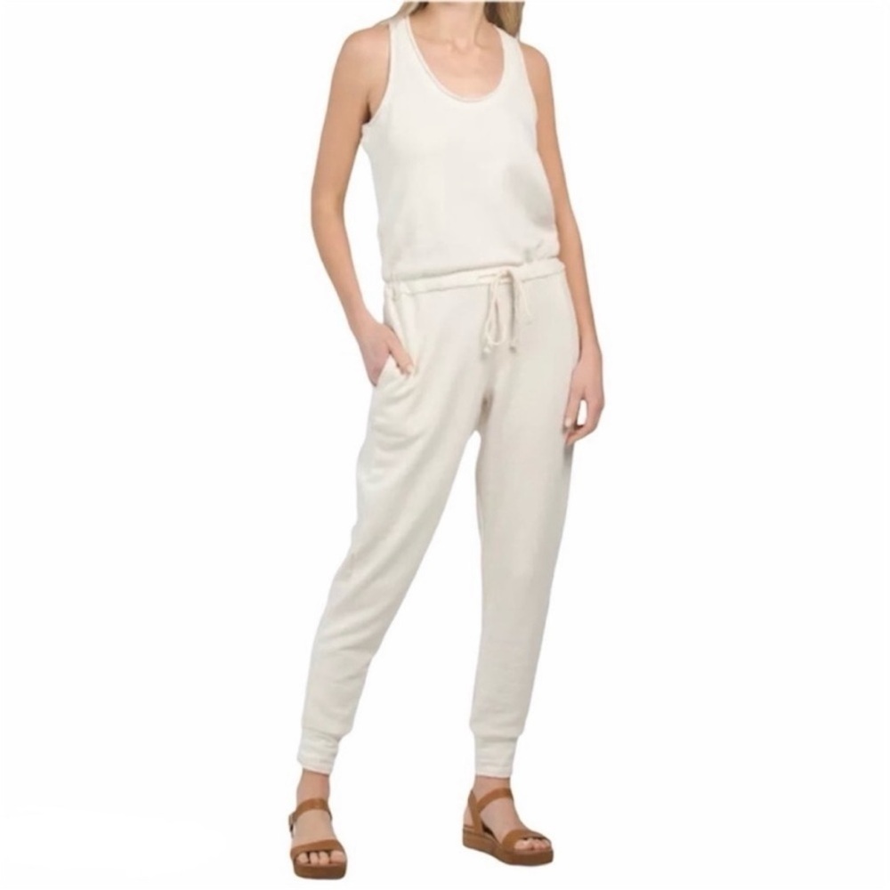 Young, fabulous and broke Women's Cream Jumpsuit